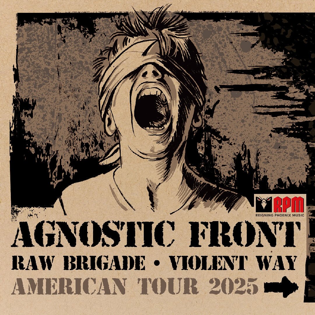 Raw Brigade The Wrong Side of Heaven Tour & American Tour 2025 Tour Poster 2025