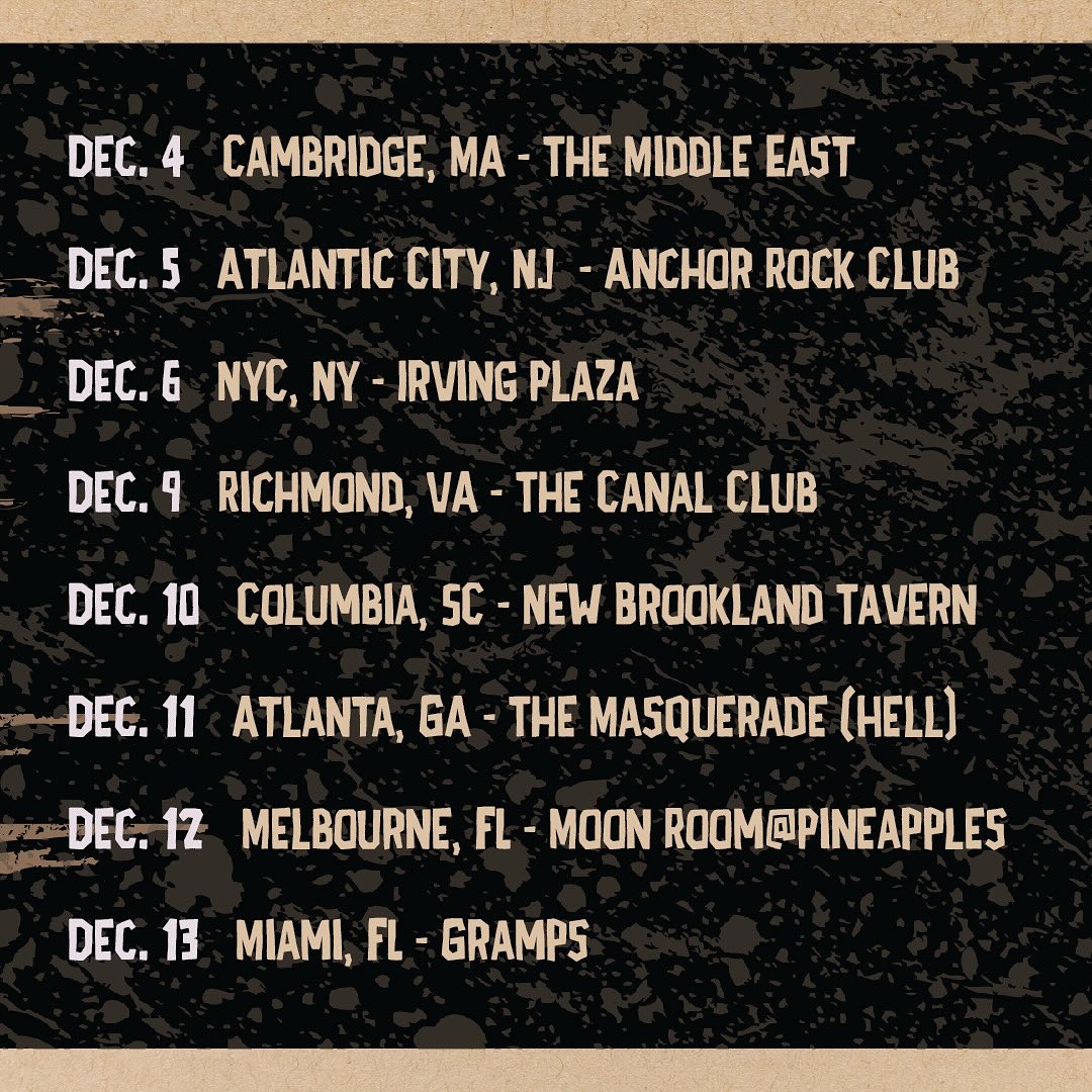 Raw Brigade The Wrong Side of Heaven Tour & American Tour 2025 Tour Poster 2025